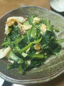 小松菜の煮びたし